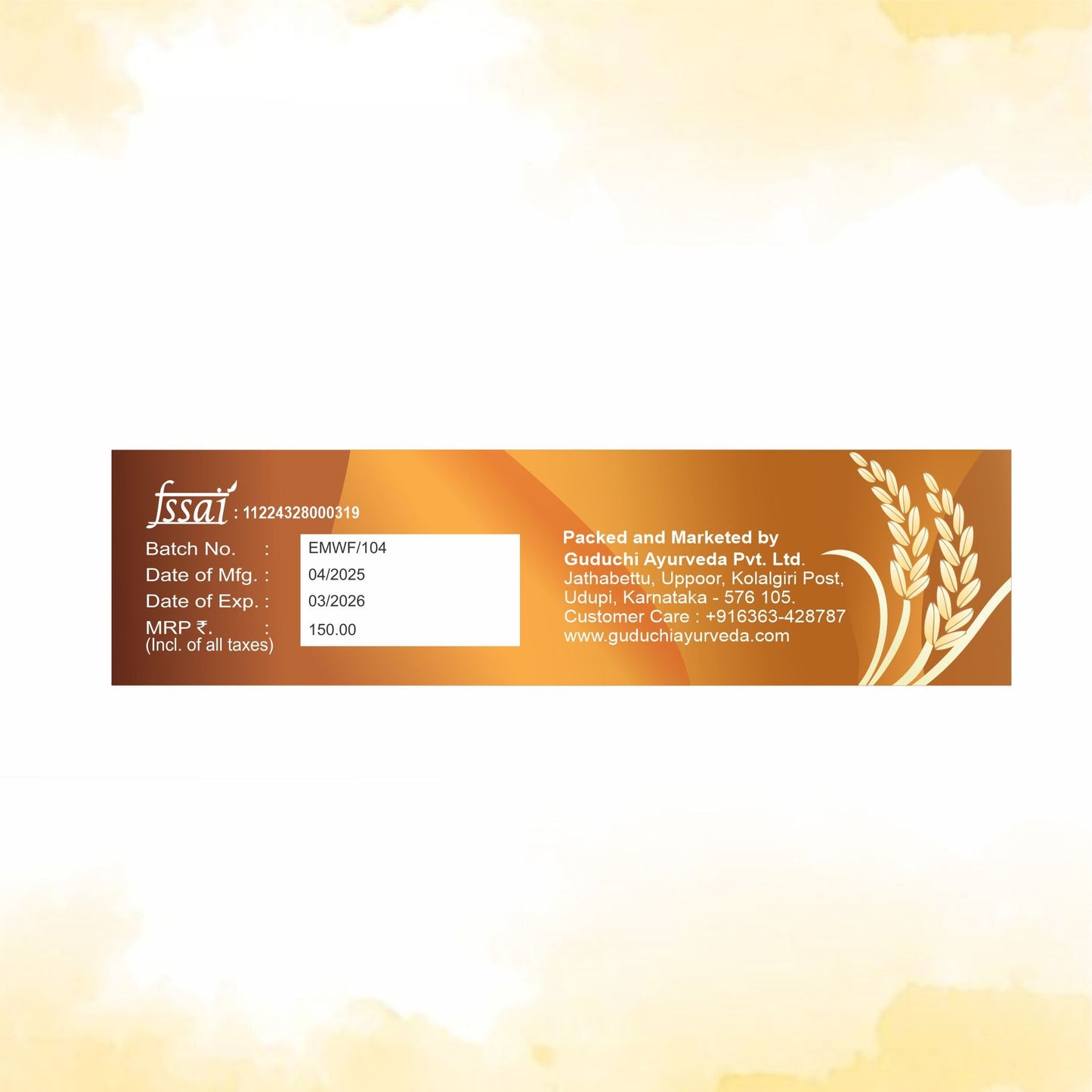 Guduchi Ayurveda Emmer Diabetes - Friendly Wheat Chapati Flour – 750gm - Guduchi Ayurveda