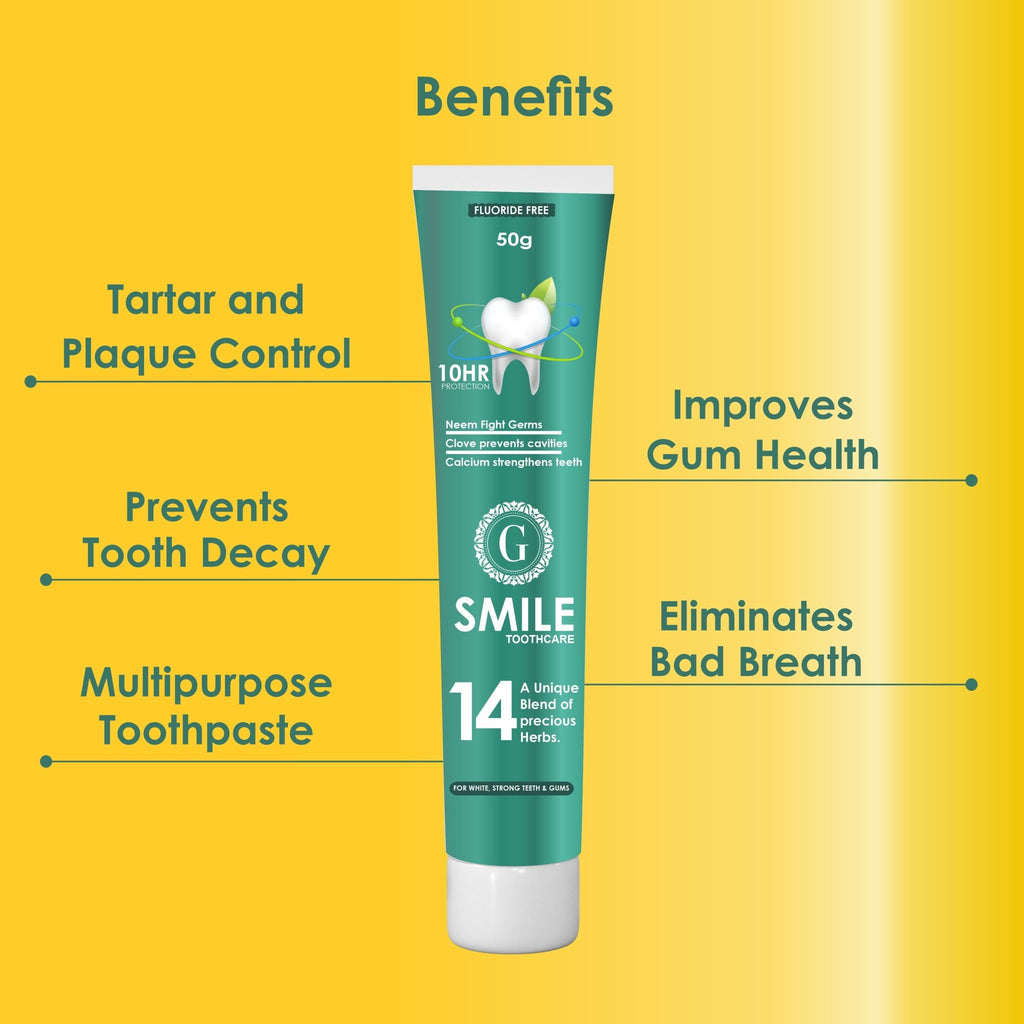 Guduchi Ayurveda Presents G Smile Toothpaste for Complete Dental Care - Guduchi Ayurveda