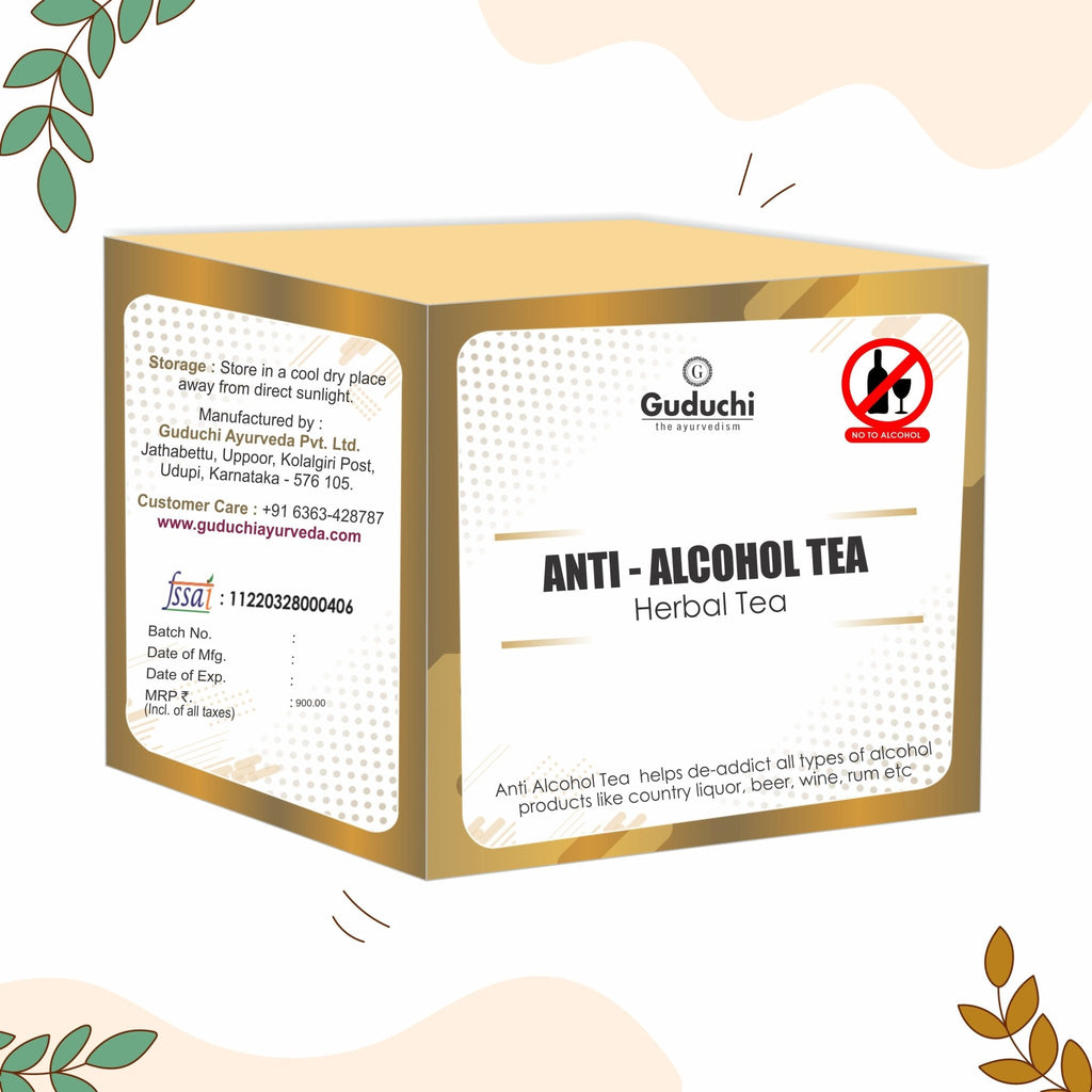 Guduchi Ayurveda Anti-Alcohol Herbal Tea - Guduchi Ayurveda