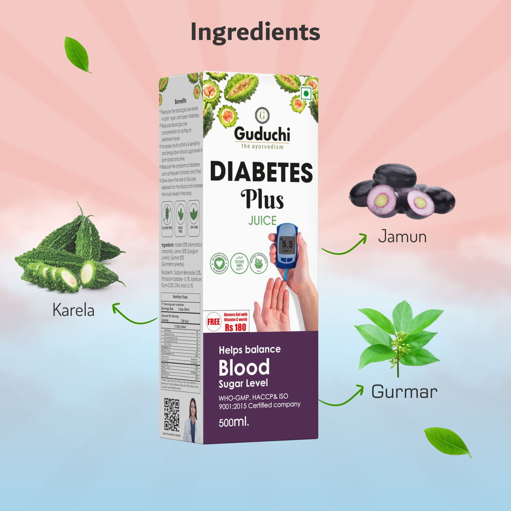 Guduchi Ayurveda Diabetes Plus Juice - Guduchi Ayurveda