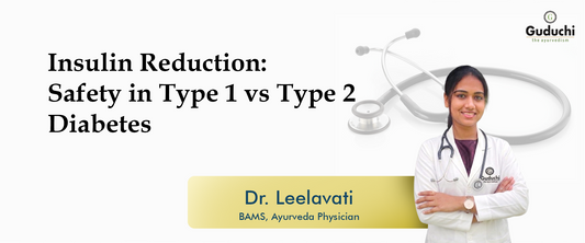 Insulin Reduction: Safety in Type 1 vs Type 2 Diabetes