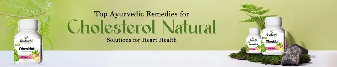 Top Ayurvedic Remedies for Cholesterol: Natural Solutions for Heart Health - Guduchi Ayurveda