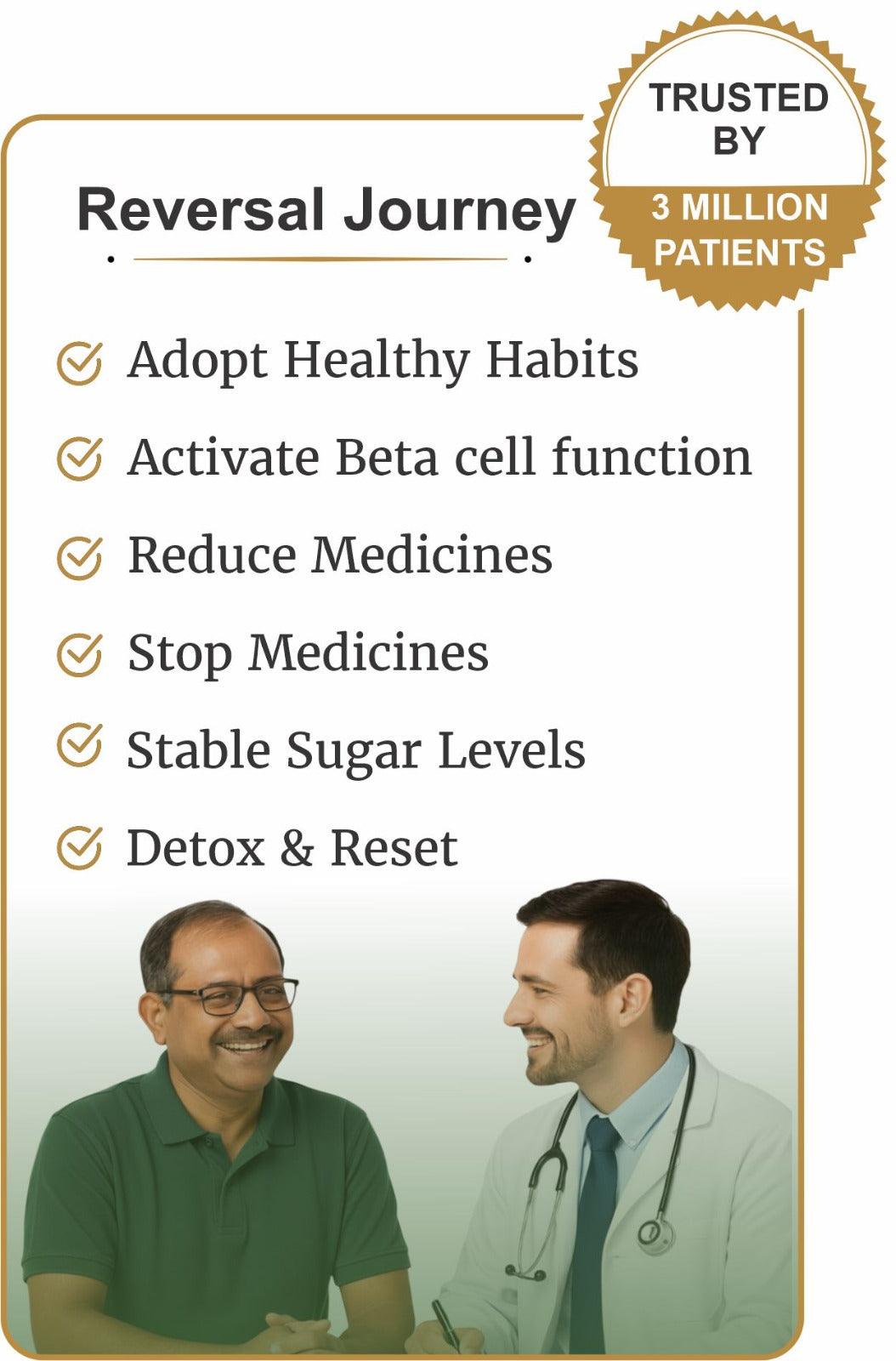 One Month Diabetes Reversal Trial Program