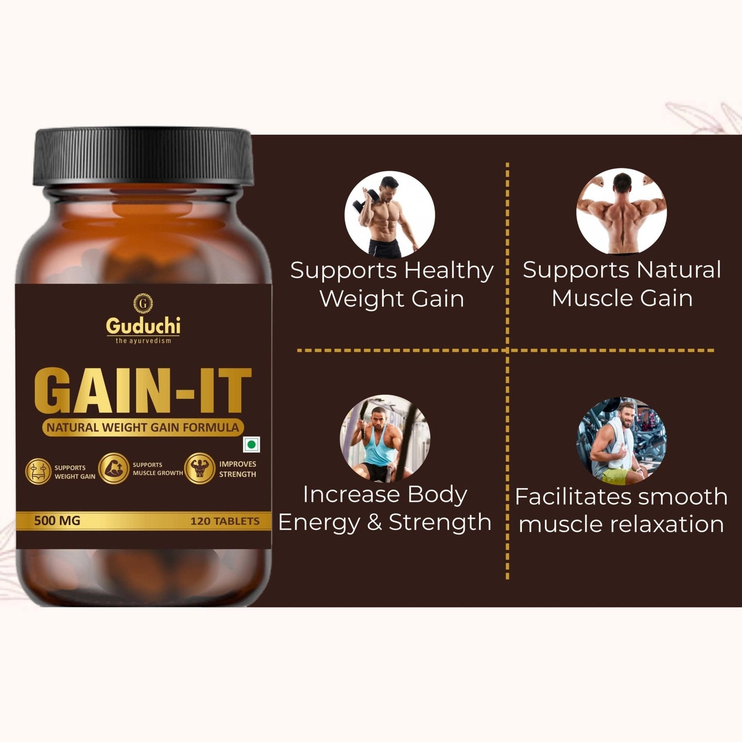 Ayurveda Muscle Gain Capsule