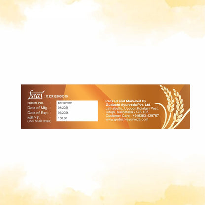Guduchi Ayurveda Emmer Diabetes - Friendly Wheat Chapati Flour – 750gm - Guduchi Ayurveda