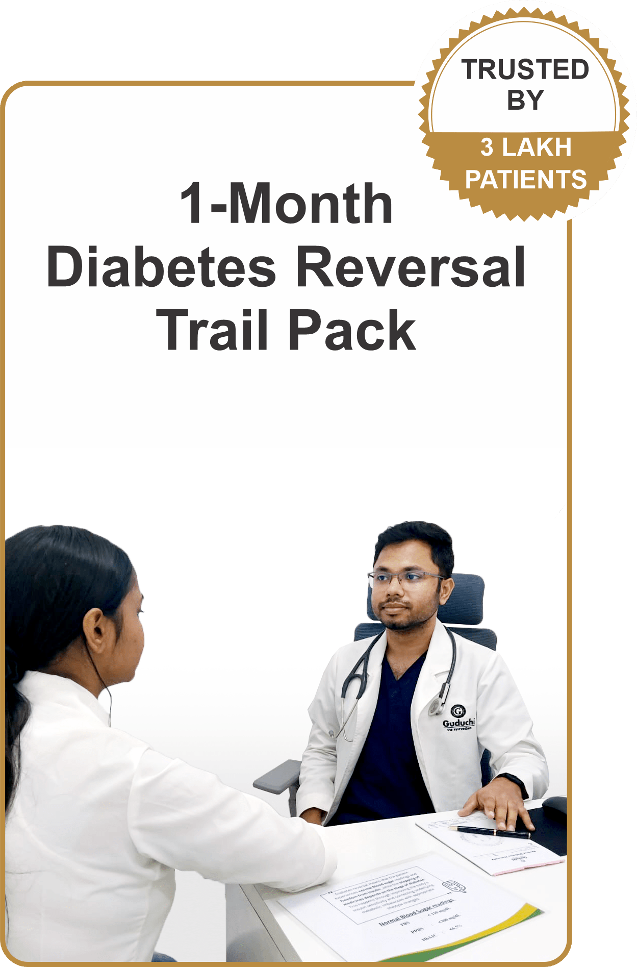 One Month Diabetes Reversal Trial Program - Guduchi Ayurveda