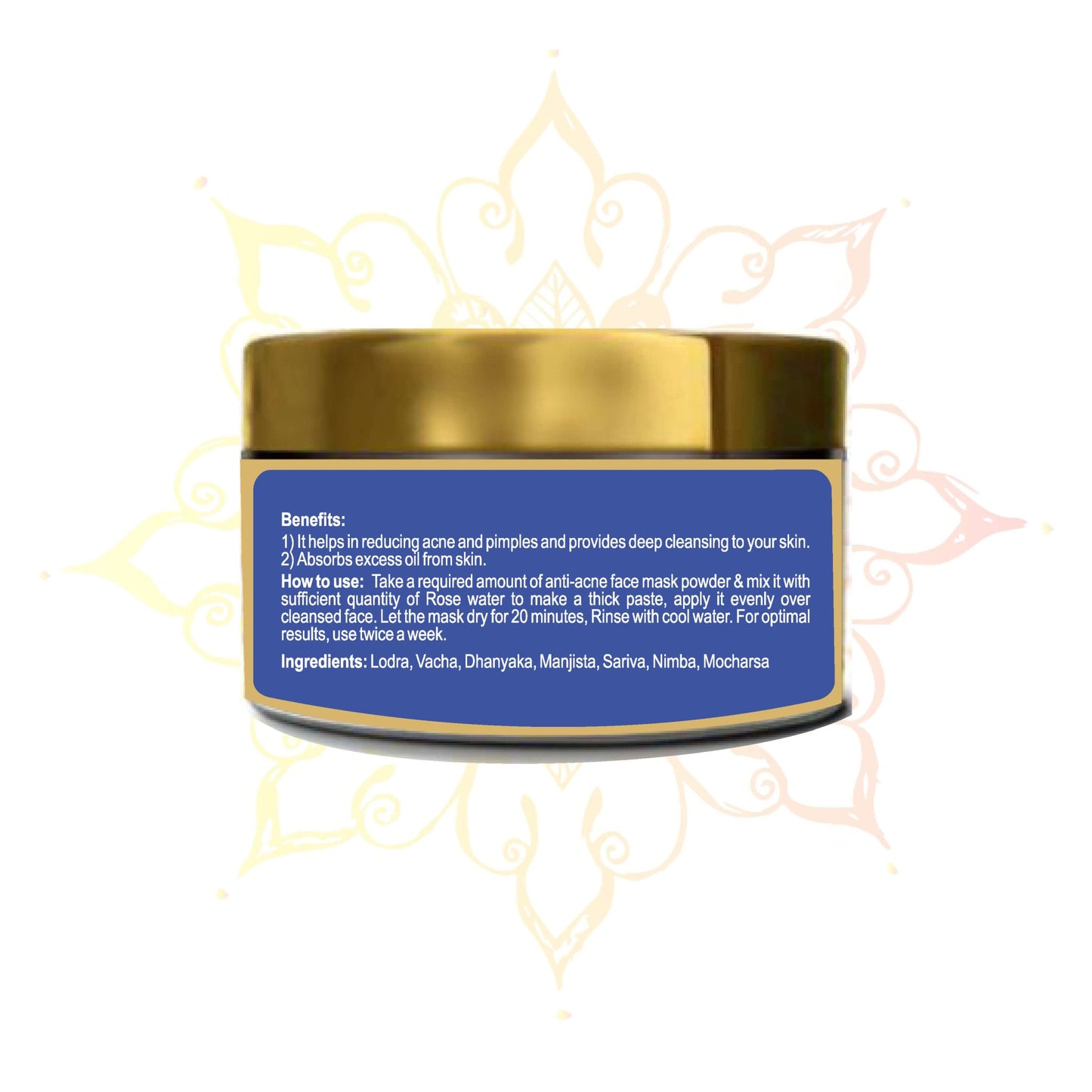 Guduchi Anti Acne Clear Skin Face Mask for Flawless and Glowing Skin - Guduchi Ayurveda