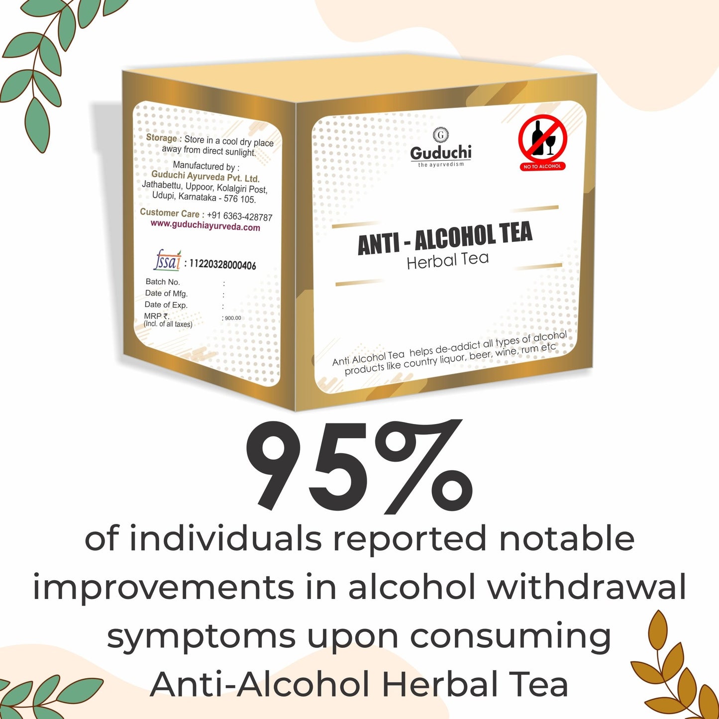 Guduchi Ayurveda Anti-Alcohol Herbal Tea - Guduchi Ayurveda