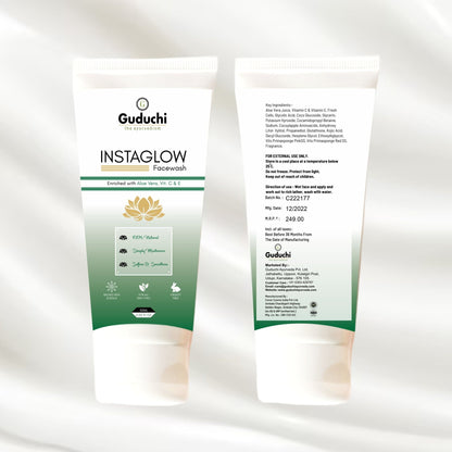 Guduchi Ayurveda Insta glow face wash - Guduchi Ayurveda