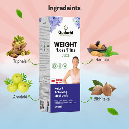 Guduchi Ayurveda Weight loss Plus Juice - Guduchi Ayurveda