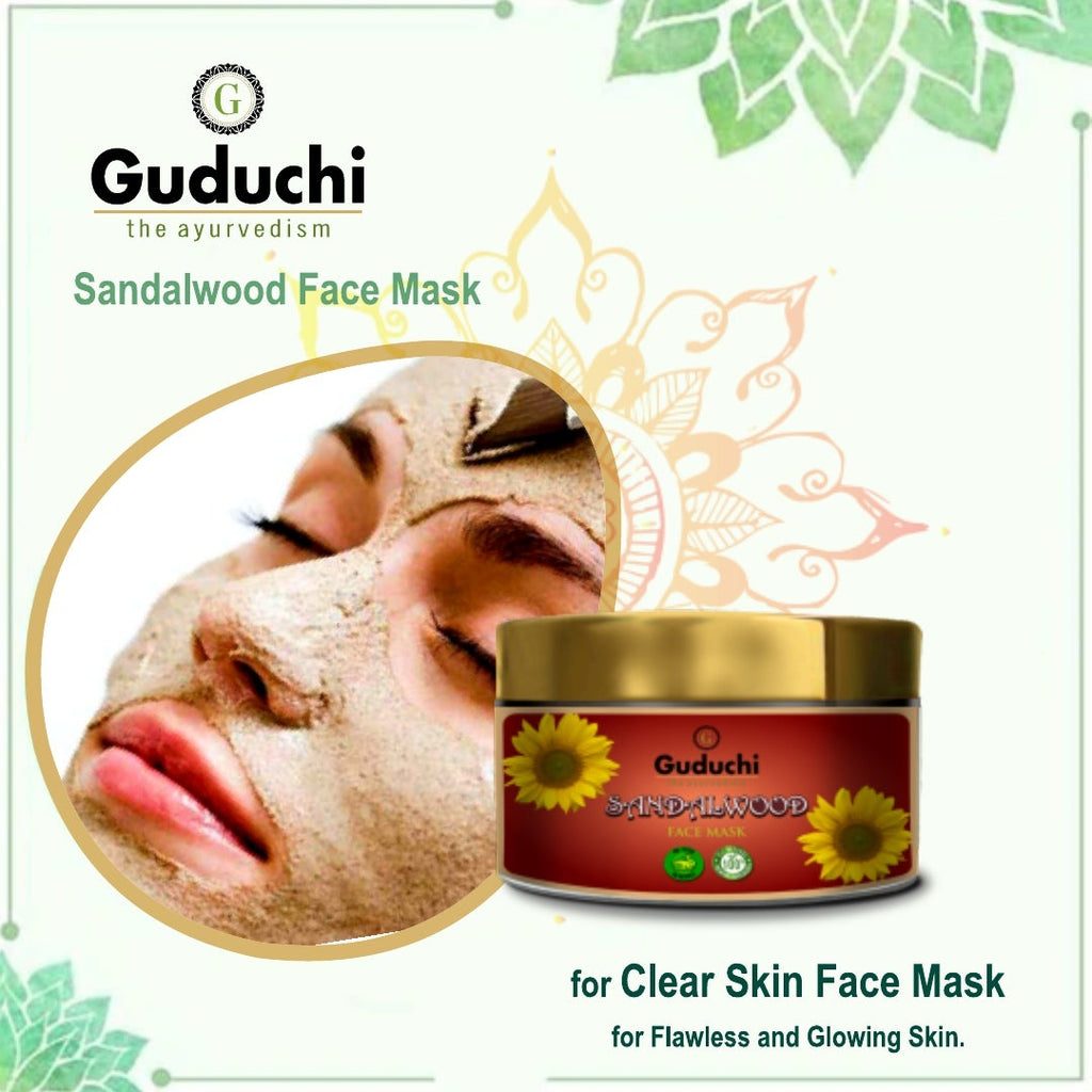 Guduchi Sandalwood Face Mask - Guduchi Ayurveda