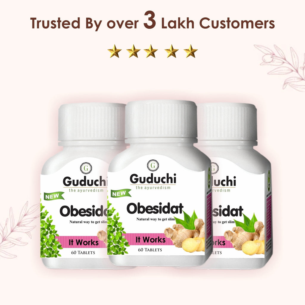OBESIDAT OFFER PACK OF 3 AT THE PRICE OF 2] - Guduchi Ayurveda